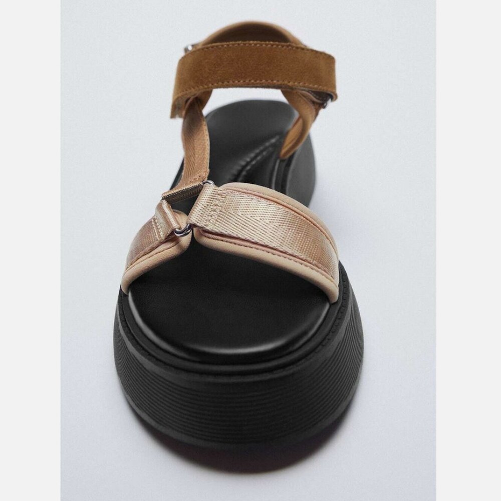 Zara Strappy Sandal - Picture 5 of 9